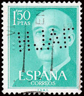 Málaga - Edi O 1155 - Perforado "HJAF" (Hijos José Álvarez) - Used Stamps