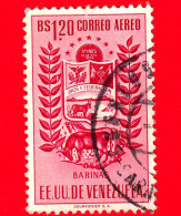 VENEZUELA - Usato - 1953 - Stemma Dello Stato Di Barinas - Arms - 1.20 - P. Aerea - Venezuela