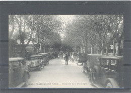 AUTOMOBILE-17 - CHATELAILLON - PLAGE -BOULEVARD DE LA RÉPUBLIQUE - PKW