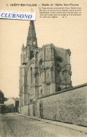 CPA - CREPY-EN-VALOIS - FACADE DE L'EGLISE SAINT-THOMAS (IMPECCABLE) - Crepy En Valois