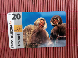 1 Phonecard 20 CHF Zwitserland  Used Rare - Switzerland