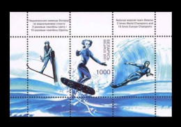 Belarus 2001 Mih. 429 (Bl.25) Aquatic Sports MNH ** - Bielorussia