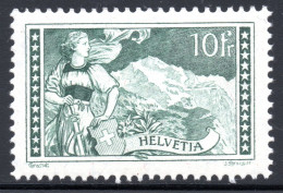 2788.  SWITZERLAND 1930 THE JUNGFRAU # 185 MVLH - Unused Stamps