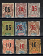 Dahomey - YV 33 à 42 N* MH Complète Sauf 41 Comme Yvert , Cote 32 Euros - Unused Stamps