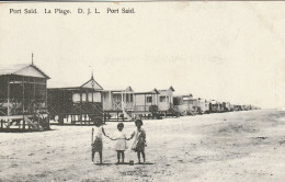 égypte Port Said La Plage D. J.L. 27 - Port Said