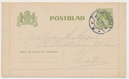 Postblad G. 11 Locaal Te Amsterdam 1909 - Postal Stationery