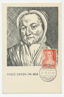 Maximum Card Netherlands 1941 Aagje Deken - Writer - Schriftsteller