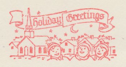 Meter Cut USA 1958 Holiday Greetings - Sonstige & Ohne Zuordnung