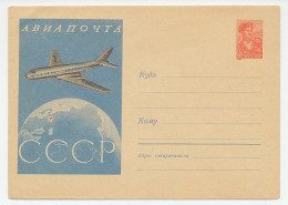 Postal Stationery Soviet Union 1959 Airplane - Airplanes