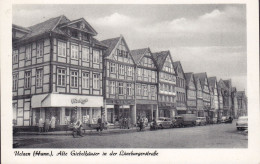Germany PPC Uelzen (Hann.) Alte Giebelhäuser In Der Lüneburgerstrasse. Verlag Rud. Reher, Hamburg 1955 HORSENS Denmark - Hannover