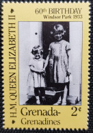 Grenadines 1986 The 60th Anniversary Of The Birth Of Queen Elizabeth II   Stampworld N° 758 - St.Vincent Y Las Granadinas