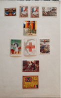 Section Infirmiers Militaires - Vignettes Militaires