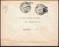 Málaga - Sello Mutualidad Postal - Sobre Mat "Málaga 01/04/72" - Cartas & Documentos