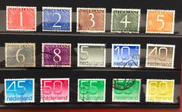 Netherlands - Numbers (Series) - Colecciones Completas