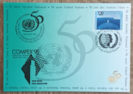 Nations Unies / New York - CM 1995 - YT N°673 - La Jeunesse, Notre Avenir - Cartes-maximum