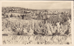 Germany DDR PPC Wintersportplatz Oberhof I. Thüringen 'VII. Wintersport-Mesiterschaften' OBERHOF 1956 Echte Real Photo - Oberhof