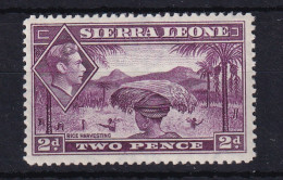 Sierra Leone: 1938/44   KGVI    SG191     2d   Mauve   MH - Sierra Leone (...-1960)