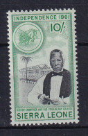 Sierra Leone: 1961   Independence    SG234     10/-      MNH - Sierra Leone (1961-...)