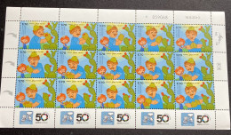 2010 Israel ASIFA Animation Cartoons Comics  Miniature Of 15 MNH @ BELOW FACE VALUE - Neufs (avec Tabs)