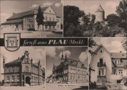 53084 - Plau - U.a. Rathaus Am Marktplatz - 1962 - Plau