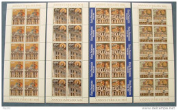 VATICANO 2000 ANNO SANTO 4 MINIFOGLI ** MNH - Blocks & Kleinbögen