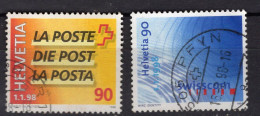 T2589 - SUISSE SWITZERLAND Yv N°1561/62 - Usados