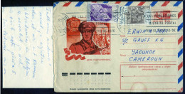 Spain 1976 Airmail Cover From Las Palmas To Cameroun - Lettres & Documents