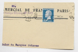 FRANCE ROULETTE 75C PASTEUR FRAGMENT PARIS 1925 - Roulettes