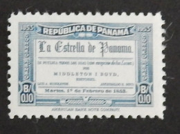 PANAMA YT PA 125 NEUF**MNH "JOURNAL LA ESTRELLA" ANNÉE 1953 - Panamá