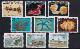 D 770 / WALLIS ET FUTUNA / N° 248/256 NEUF** COTE 14.25€ - Colecciones & Series