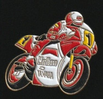 77583-Pin's-Moto.Yamaha.Marlboro. - Motos