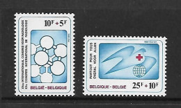 BELGIQUE 1981 CONGRES DE RADIOLOGIE YVERT N°2004/2005 NEUF MNH** - Altri & Non Classificati