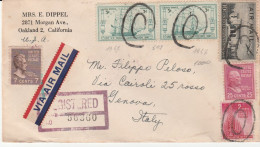 United States USA Stati Uniti 1947 -  Postgeschichte - Storia Postale - Histoire Postale - Cartas & Documentos