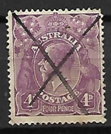 AUSTRALIE   -  1914.   Y&T N° 28 Oblitéré    .cote  14 Euros - Oblitérés