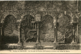 CPA - DAOULAS - ABBAYE - ARCADES DU CLOITRE - Daoulas