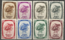 Belgique - Prince Albert De Liège - N°488 à 495 * - Nuevos