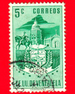 VENEZUELA - Usato - 1953 - Stemma Dello Stato Di Merida - Arms - 5 - Venezuela
