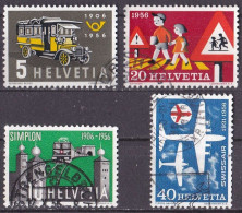 Schweiz Satz Von 1956 O/used (A4-31) - Oblitérés