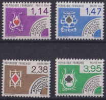 1984 FRANCE PREO N** 182 A 185 MNH - 1964-1988