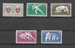 1950  PP  N° B46 à B50    NEUFS**   COTE 30.00   CATALOGUE   SBK - Unused Stamps