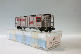 Atlas - WAGON HOPPERS Céréalier Burlington Réf. 2314 BO N 1/160 - Goods Waggons (wagons)