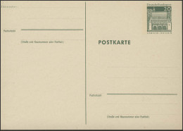 P 92 Bauwerke II 20 Pf - 5 Zeilen ** Wie Verausgabt - Cartes Postales - Neuves