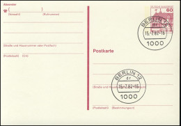 P 135 I BuS 60 Pf Buchdruck VS-O Berlin 12 - Cartes Postales - Neuves