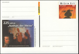 PSo 84 Lessing - Nathan Der Weise Und Wilhelm Tell 2003 ** Wie Verausgabt - Cartoline - Nuovi