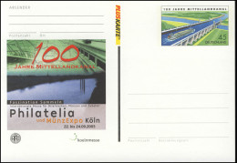 PSo 90 PHILATELIA Köln Und Mittellandkanal 2005, ** Wie Verausgabt - Postcards - Mint