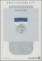 ETB 15/2009 EUROPA, Astronomie, Keplersche Gesetze, Planetenbahnen - 2001-2010
