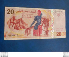 Billet De 20 Dinars 20 03 2011 Qui A Circulé - Tusesië