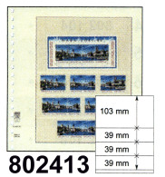 LINDNER-T-Blanko-Blätter Nr. 802 413 - 10er-Packung - Vírgenes