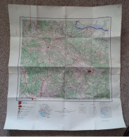 Topographical Maps - Bulgaria / Sofia  - JNA YUGOSLAVIA ARMY MAP MILITARY CHART PLAN - Topographische Kaarten