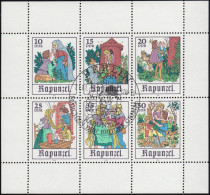 2382-2387 Märchen-Kleinbogen Rapunzel 1978, ESSt Berlin - Used Stamps